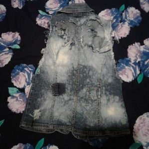 Handmade "Fallen Angel" Distressed Vest